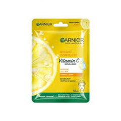 GARNIER BRIGHT COMPLETE VITAMIN C SERUM MASK 28G