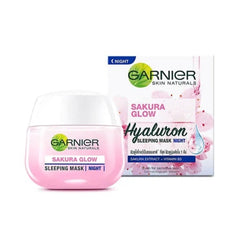 GARNIER SAKURA GLOW HYALURON SLEEPING MASK NIGHT 50ML