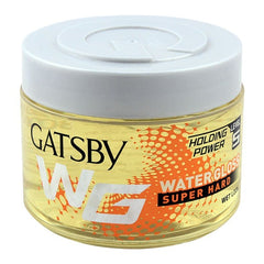 GATSBY SUPER HARD GEL WHITE 300GM