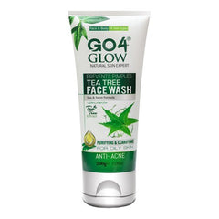 GO4 GLOW TEA TREE FACEWASH 200G