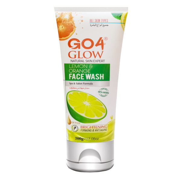 GO4 LEMON & ORANGE FACEWASH 200G