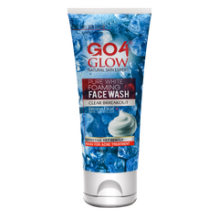 GO4 PURE WHITE FOAMING FACEWASH 200G