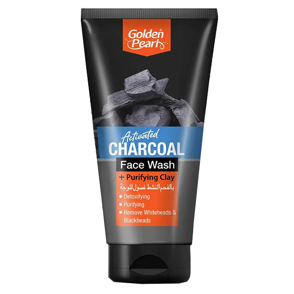 GOLDEN PEARL ACTIVATED CHARCOAL FACE WASH 150ML