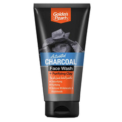 GOLDEN PEARL ACTIVATED CHARCOAL FACE WASH 150ML