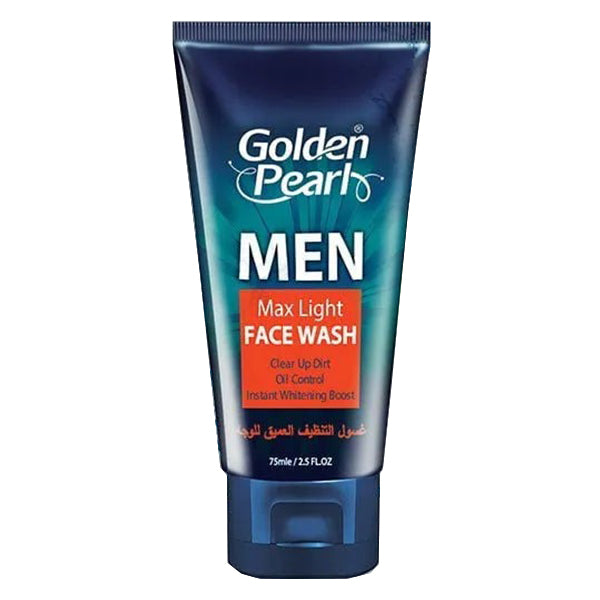 GOLDEN PEARL MEN MAX LIGHT FACEWASH 150ML