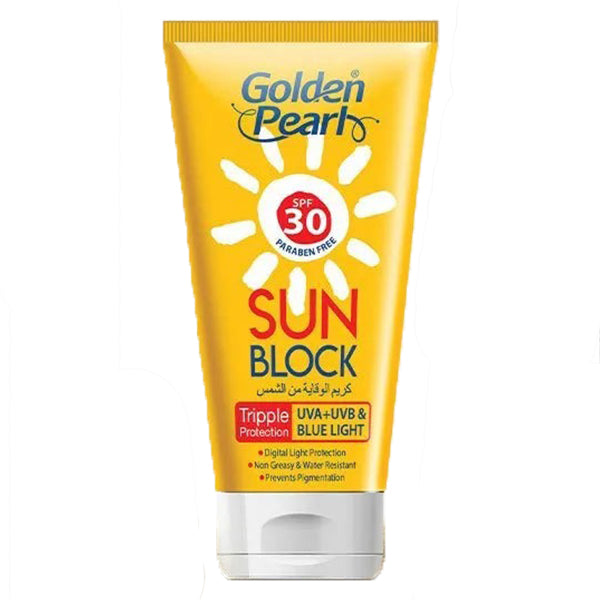 GOLDEN PEARL SUN BLOCK  SPF 30 120ML