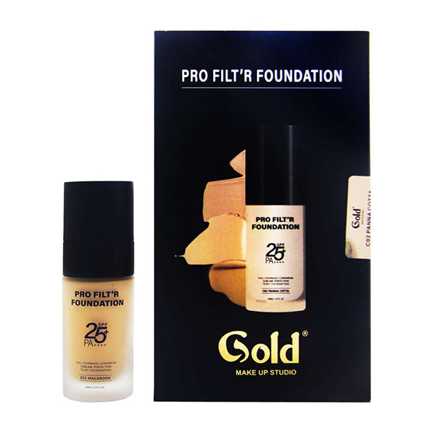 GOLD STUDIO PRO FILTER FOUNDATION C01 40ML