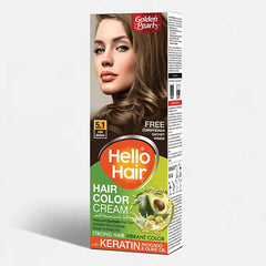 HELLO HAIR COLOR ASH BROWN #5.1 50GM