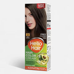 HELLO HAIR COLOR DARK BROWN #3 50GM