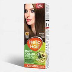 HELLO HAIR COLOR MEDIUM GOLDEN BROWN #4.3 50GM