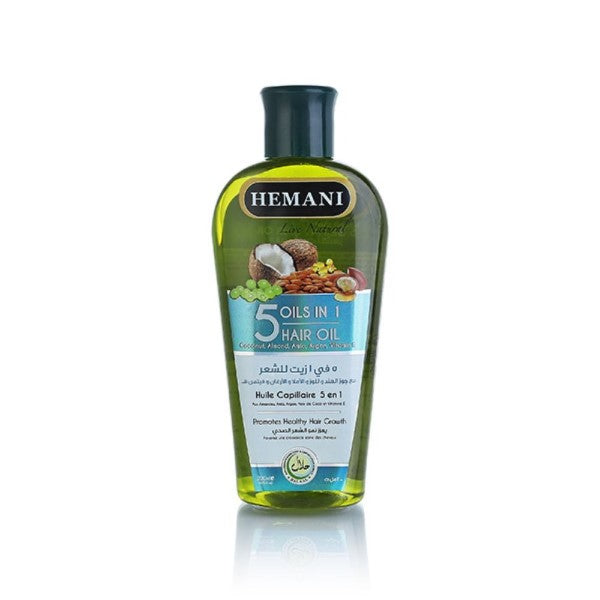 HEMANI 5IN1 HAIR OIL 200ML
