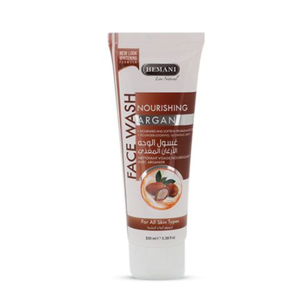 HEMANI ARGAN NOURISHING FACE WASH 100ML