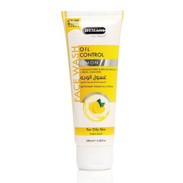 HEMANI LEMON OIL CONTROL FACE WASH 100ML