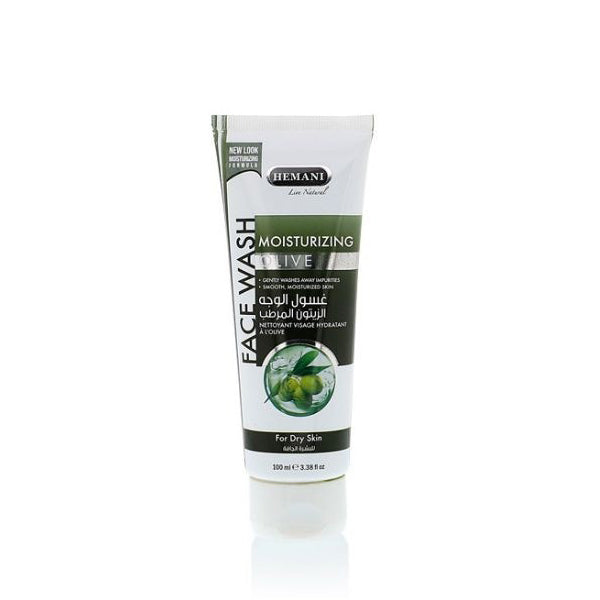 HEMANI OLIVE MOISTURISING FACE WASH 100ML