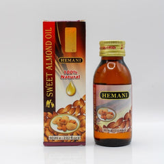 HEMANI SWEEET ALMOND OIL 60ML