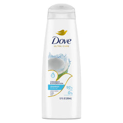 DOVE COCONUT & HYDRATION SHAMPOO 355ML