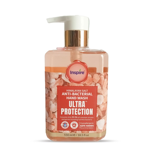 INSPIRE ANTI BACTERIAL HIMALAYAN SALT HANDWASH 550ML