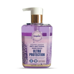 INSPIRE ANTI BACTERIAL SOOTHING LAVENDER HANDWASH 550ML