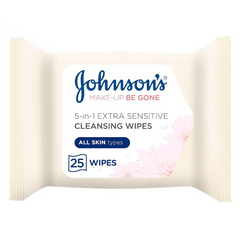 JOHNSONS 2IN1 PAMPERING CLEANSING WIPES 25PCS