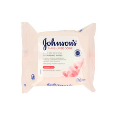 JOHNSONS 5IN1 REFRESHING CLEANSING WIPES 25PCS