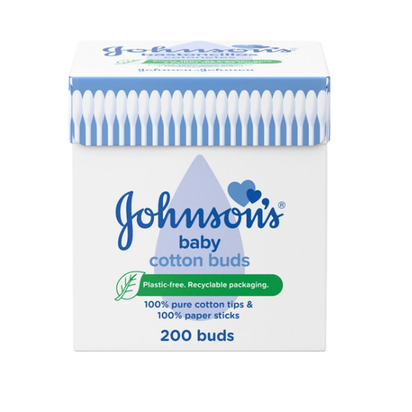 JOHNSONS BABY COTTON BUDS 200PCS