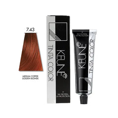 KEUNE TINTA COLOR  SILK PROTIEN 7.43