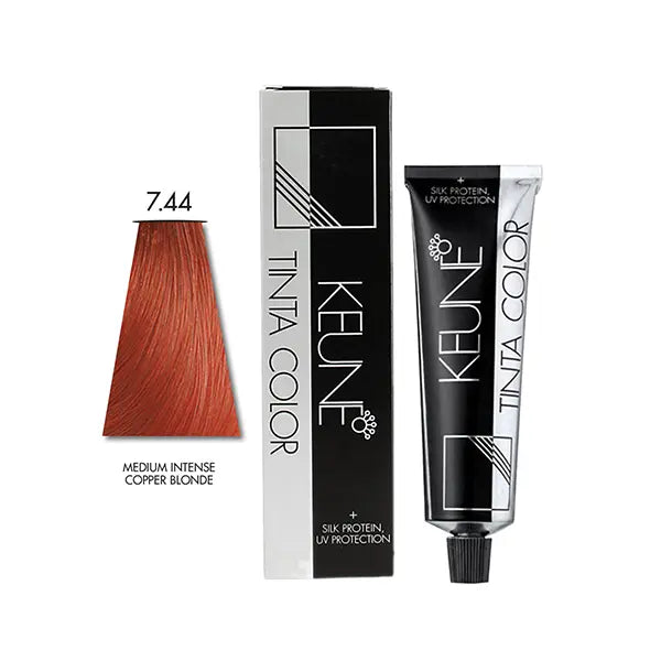 KEUNE TINTA COLOR  SILK PROTIEN 7.44
