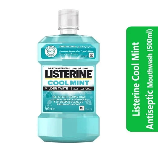 LISTERINE COOL MINT MOUTHWASH 500ML