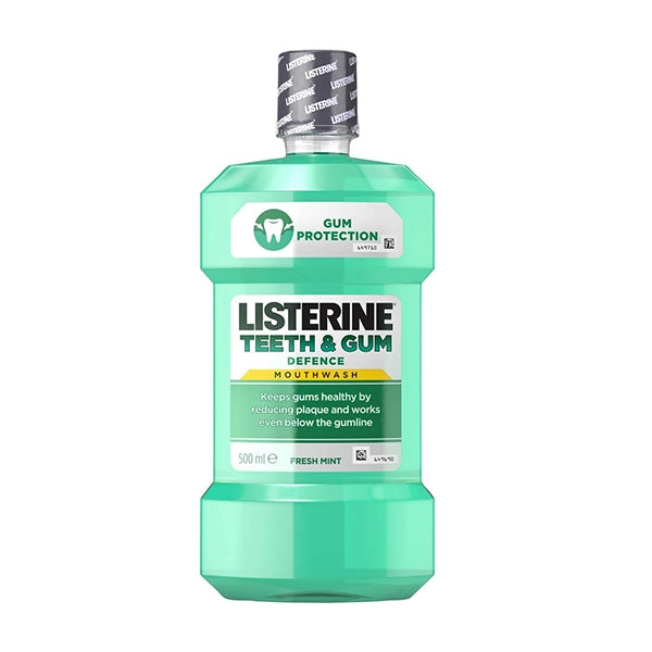 LISTERINE TEETH & GUM DEFENCE MOUTHWASH 500ML