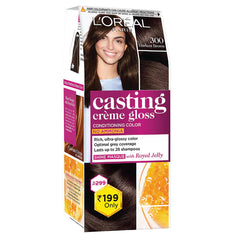 LOREAL CASTING CREME GLOSS DARK BROWN #300