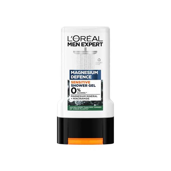 LOREAL MAGNESIUM DEFENCE SENSITIVE SHOWER GEL 300ML
