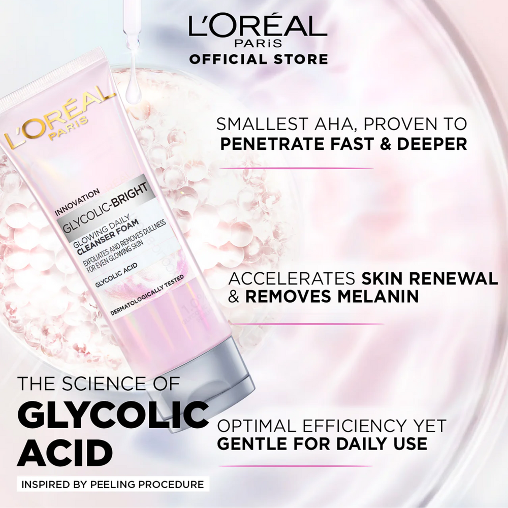 loreal-paris-glycolic-bright-glowing-daily-facial-cleanser-foam-100ml