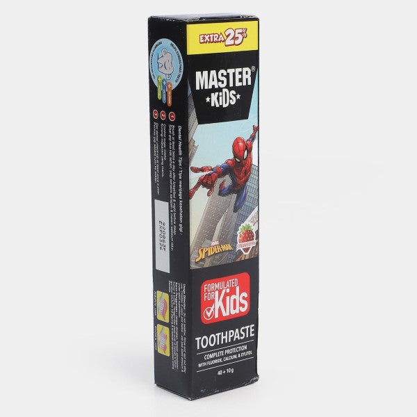 MASTER KIDS SPIDERMAN TOOTHPASTE 50G