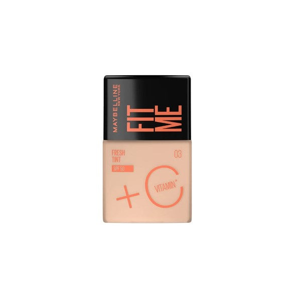 MAYBELLINE FIT ME FRESH TINT SPF50 #3 FOUNDATION