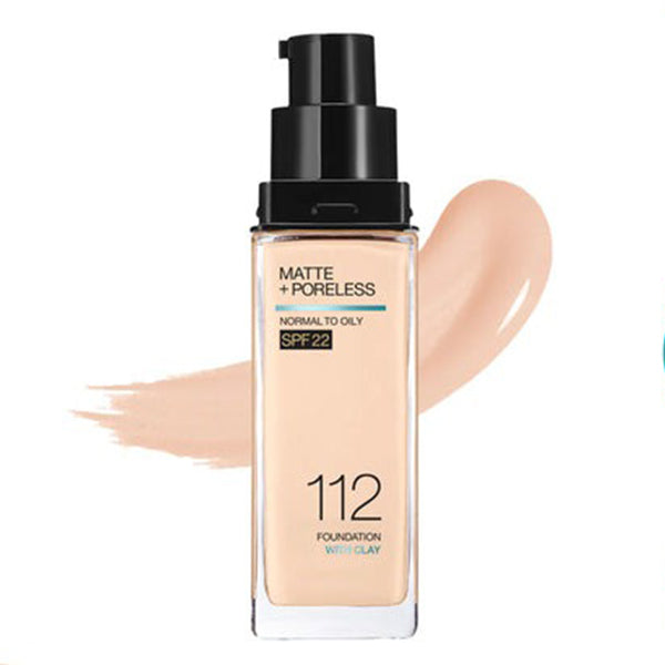 MAYBELLINE FIT ME MATTE FOUNDATION NATURAL IVORY 112