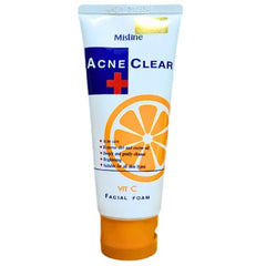MISTINE ACNE CLEAR VITAMIN C FACIAL FOAM FACEWASH 85G