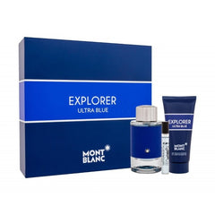 Mont Blanc Explorer Ultra Blue Men Gift Set