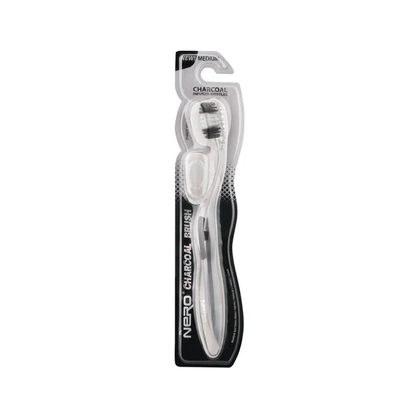NERO MEDIUM CHARCOAL TOOTHBRUSH K100