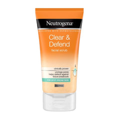 NEUTROGENA CLEAN & DEFEND FACIAL SCRUB OIL FREE 150ML