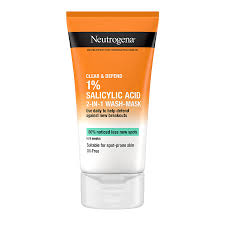 NEUTROGENA CLEAR&DEFEND WASH MASK 150ML