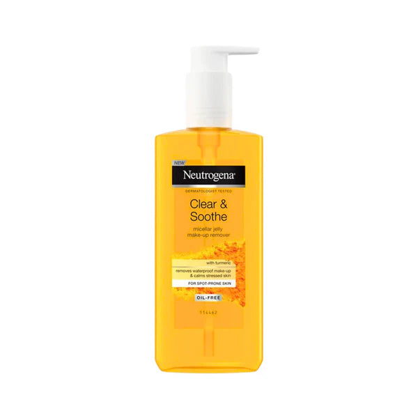 NEUTROGENA CLEAR&SOOTHE MICELLAR JELLY MAKEUP REMOVER 200ML