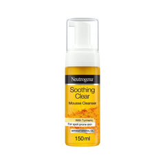NEUTROGENA SOOTHING CLEAR MOUSSE CLEANER 150ML