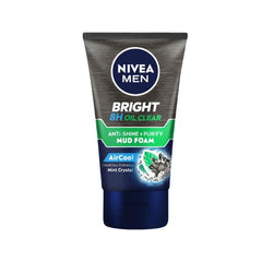 NIVEA ANTI-SHINE&PURIFY MUD FOAM FACE WASH 100ML