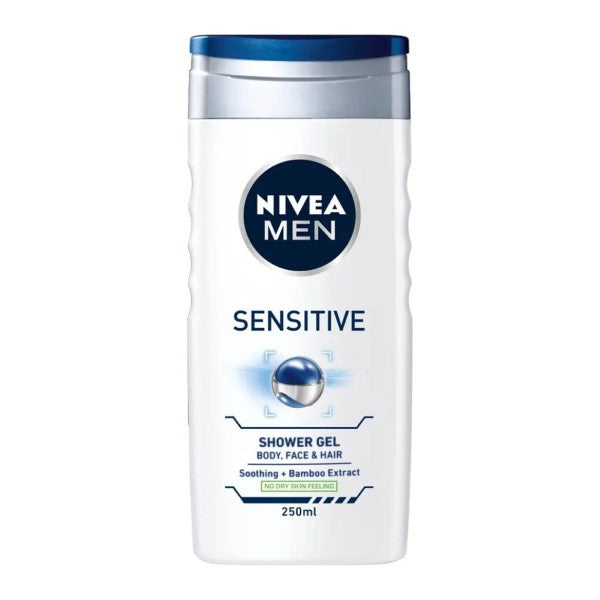 NIVEA MEN SENSITIVE SOOTHING+BAMBOO SHOWER GRL 3IN1 205ML