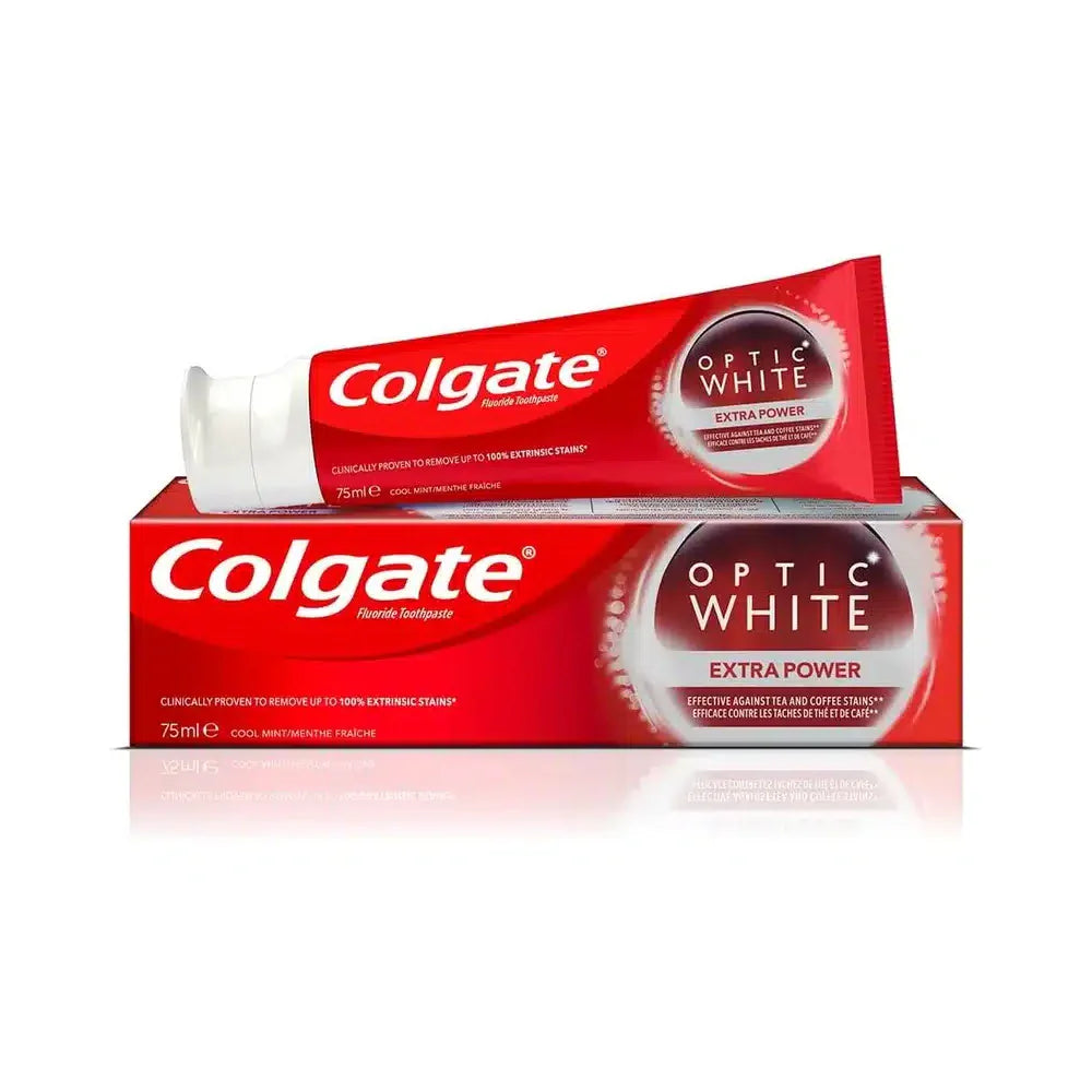 COLGATE OPTIC WHITE EXTRA POWDER TOOTH PASTE 75ML