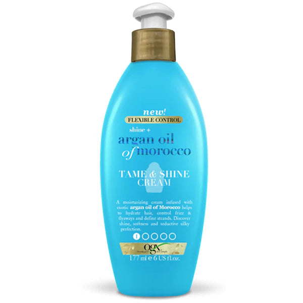 OGX ARGAN OIL OF MOROCCO TAME&SHINE CREAM 177ML