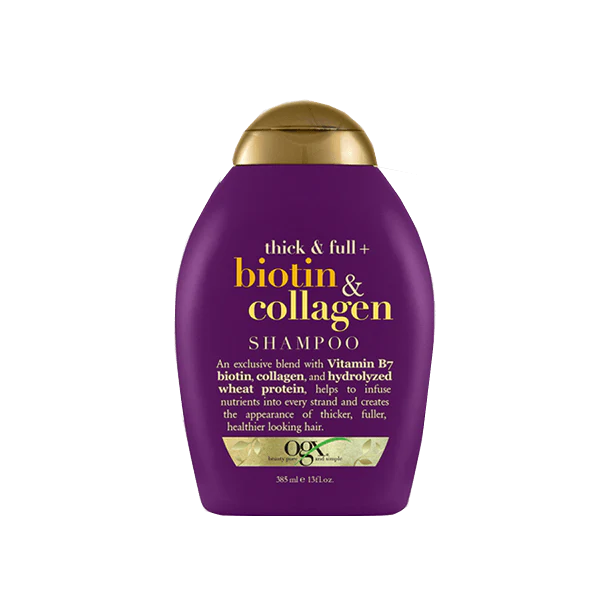 OGX BIOTIN & COLLAGEN SHAMPOO 385ML