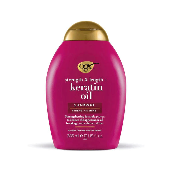OGX KERATIN OIL SHAMPOO 385ML