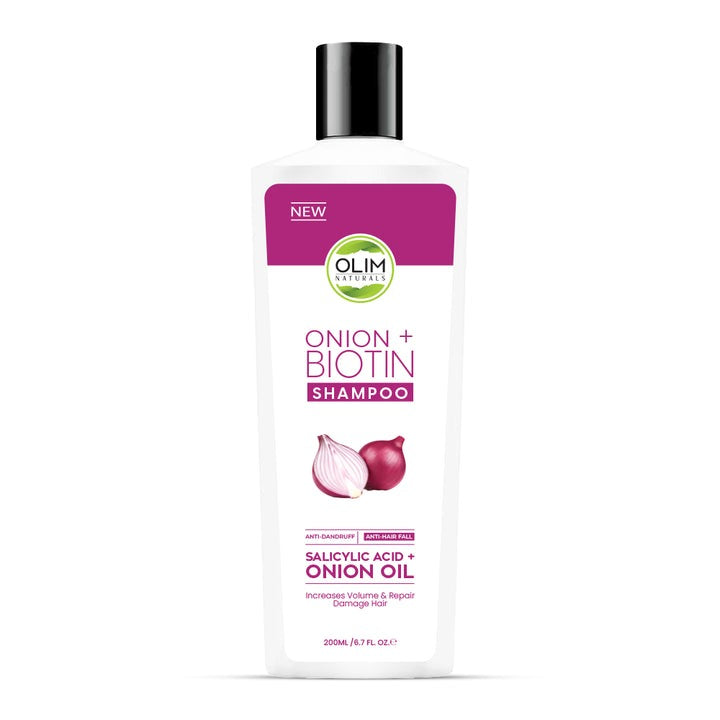 OLIM ONION+BIOTIN SHAMPOO ANTI HAIR FALL 200ML