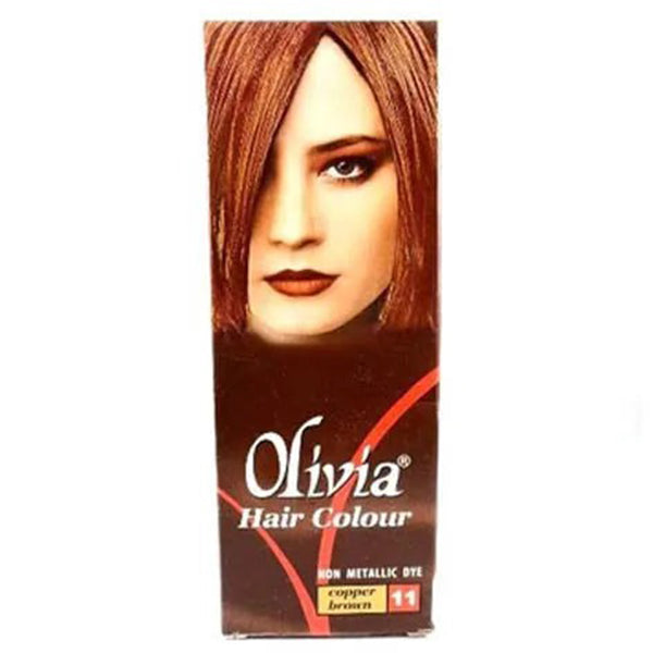 OLIVIA HAIR COLOR COPPER BROWN 11